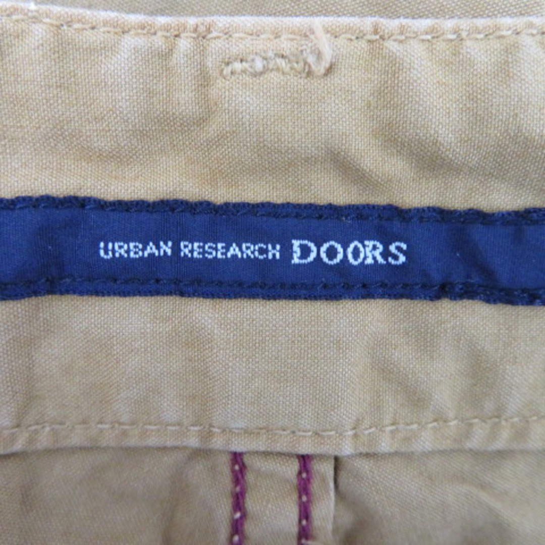 URBAN RESEARCH DOORS(アーバンリサーチドアーズ)のアーバンリサーチ ドアーズ テーパードパンツ アンクル丈 無地 38 キャメル メンズのパンツ(スラックス)の商品写真