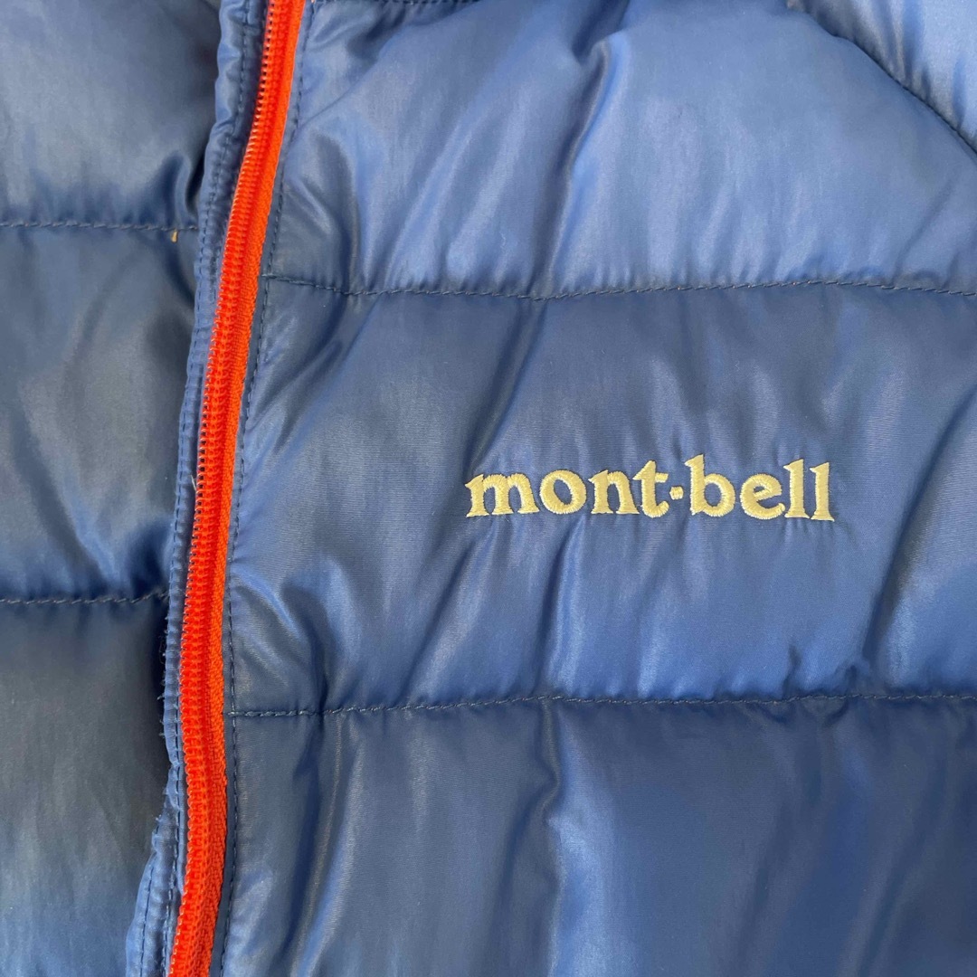 mont bell(モンベル)のモンベル　キッズ　ダウン　サイズ120 キッズ/ベビー/マタニティのキッズ服男の子用(90cm~)(ジャケット/上着)の商品写真
