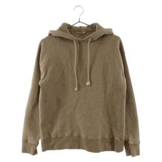 オーラリー(AURALEE)のAURALEE オーラリー BACK WOOL PULLOVER HOODIE バックウールプルオーバー フーディ パーカー ベージュ A7AP03BW(パーカー)