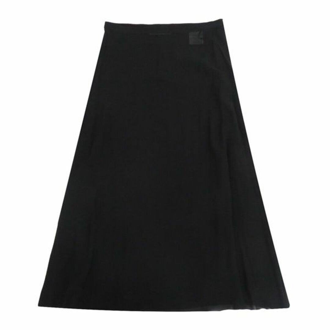 Christian Dior(クリスチャンディオール)の美品 クリスチャン ディオール 8E21331A1166 リボン プリーツ アコーディオン ラップ フレア ロング スカート 46208 レディースのスカート(ロングスカート)の商品写真