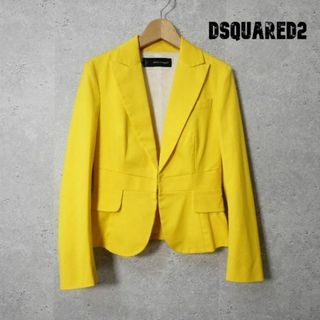 新品タグ付き　DSQUARED2 レディーステーラードジャケット　ホワイト　Mブランドハンガー付き