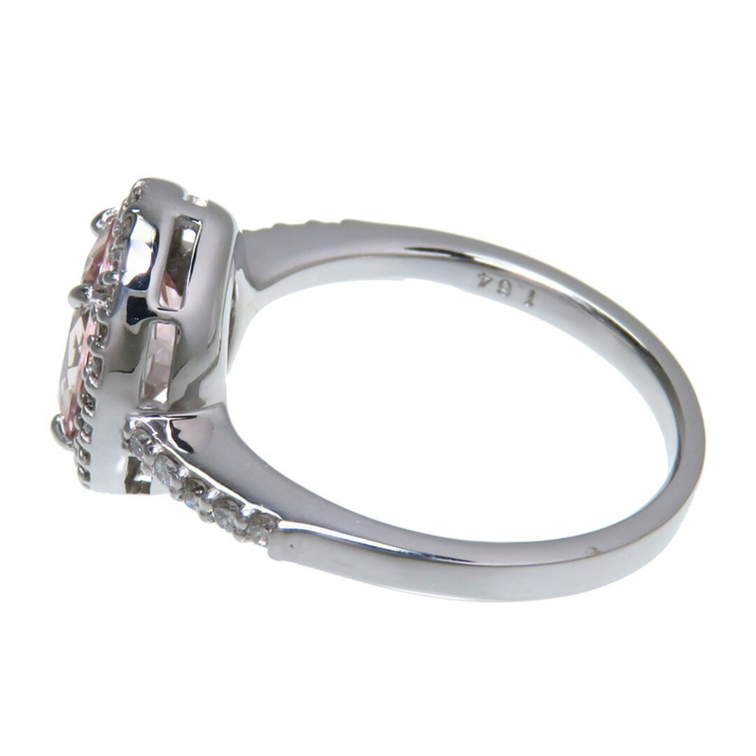 リング・指輪  K18WG モルガナイト レディースのアクセサリー(リング(指輪))の商品写真