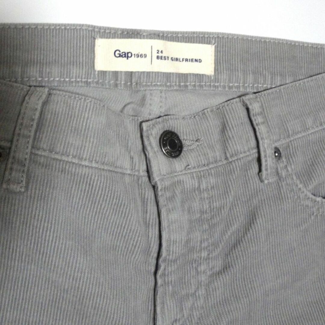 GAP(ギャップ)の【新品】◆GAP◆ グレー ベルベット ビンテージ スキニー パンツ レディースのパンツ(デニム/ジーンズ)の商品写真