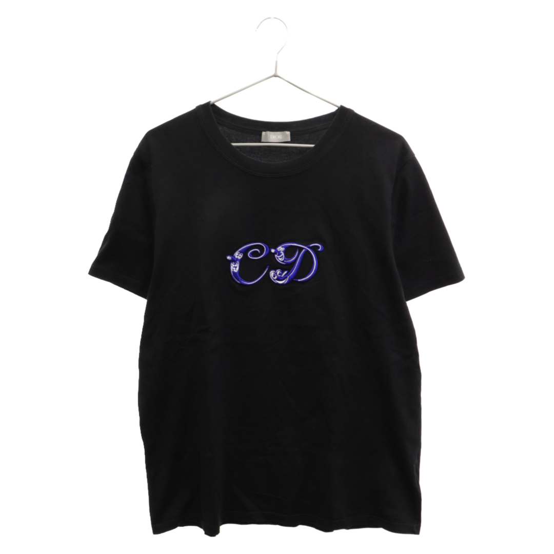 Dior(ディオール)のDIOR ディオール KENNY SCHARF ロゴ刺繍半袖Tシャツ ブラック 193J697A0677 メンズのトップス(Tシャツ/カットソー(半袖/袖なし))の商品写真