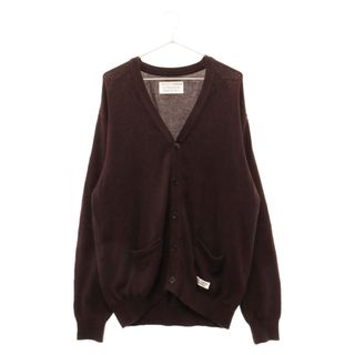 ワコマリア(WACKO MARIA)のWACKO MARIA ワコマリア Cotton Cardigan レーヨン混 コットンカーディガン ブラウン(カーディガン)