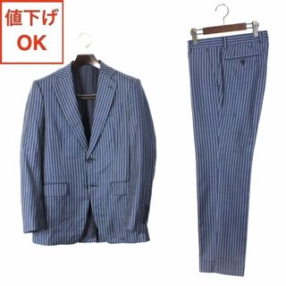 【美品】abx エービーエックス × 伊Lessona スーツ 2 Y5 メンズ