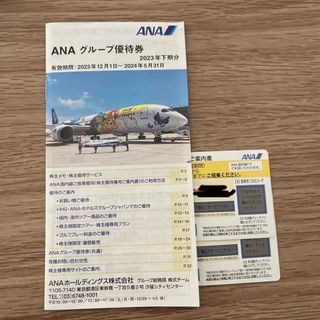 エーエヌエー(ゼンニッポンクウユ)(ANA(全日本空輸))のANA 株主優待　2枚(ショッピング)