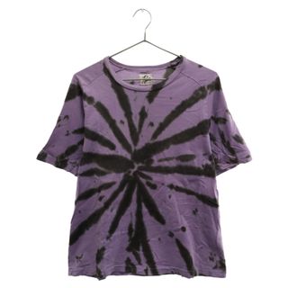 ニードルス(Needles)のNeedles ニードルス タイダイ染め 半袖Tシャツ カットソー パープル(Tシャツ/カットソー(半袖/袖なし))