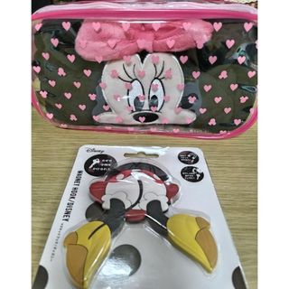 ディズニー(Disney)の値下げ‼　　Minnieグッズ２点セット(キャラクターグッズ)