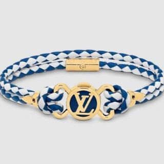 ルイヴィトン(LOUIS VUITTON)の【美品】ルイヴィトン　M8248E Bracelet LV Clic It(ブレスレット/バングル)