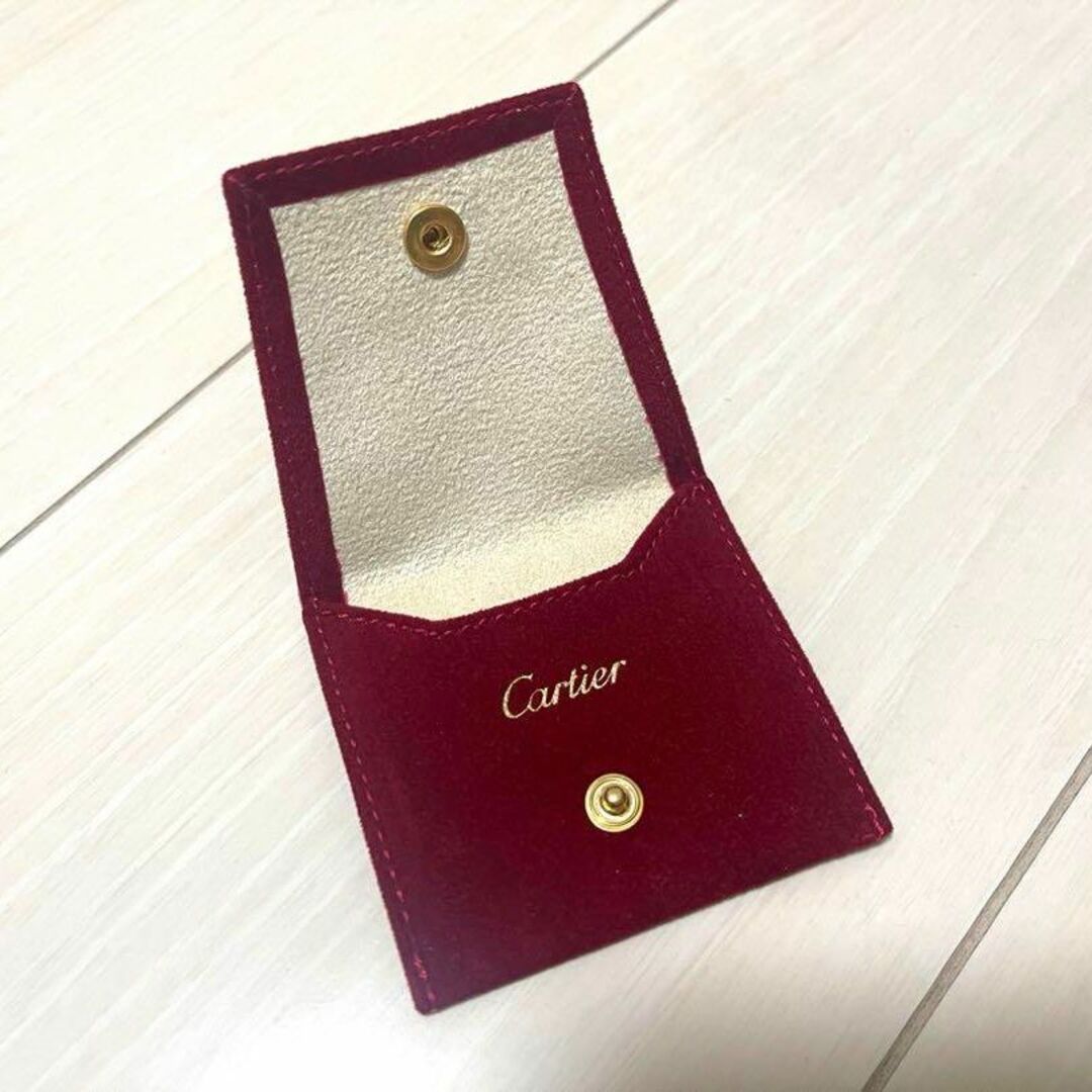 Cartier カルティエ 紙袋 ショッパー リングポーチ 指輪ケース セット レディースのバッグ(ショップ袋)の商品写真