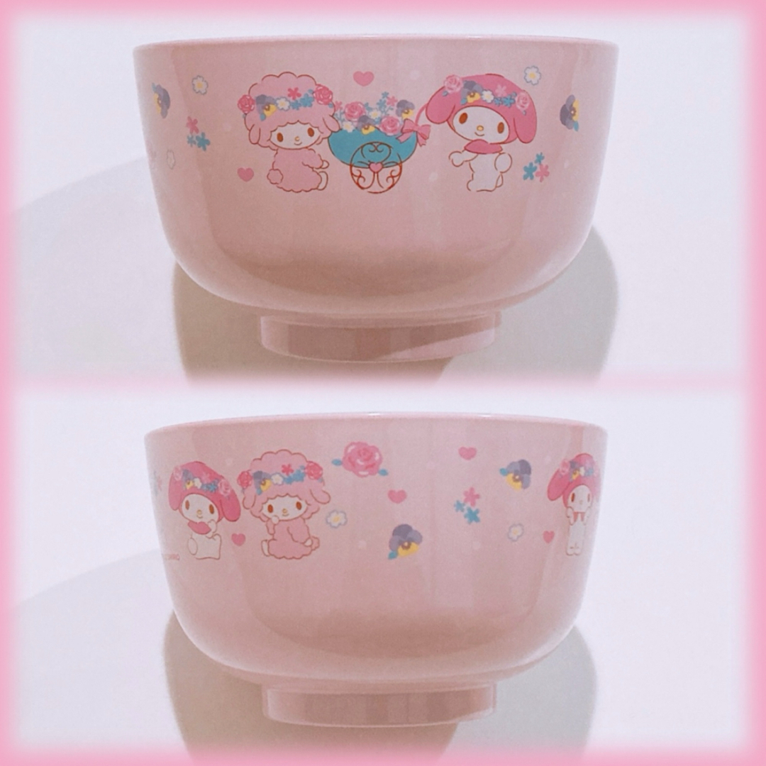 サンリオ(サンリオ)の134 ♡サンリオ sanrio ☆ おわん お茶碗 容器 ♡ インテリア/住まい/日用品のキッチン/食器(食器)の商品写真