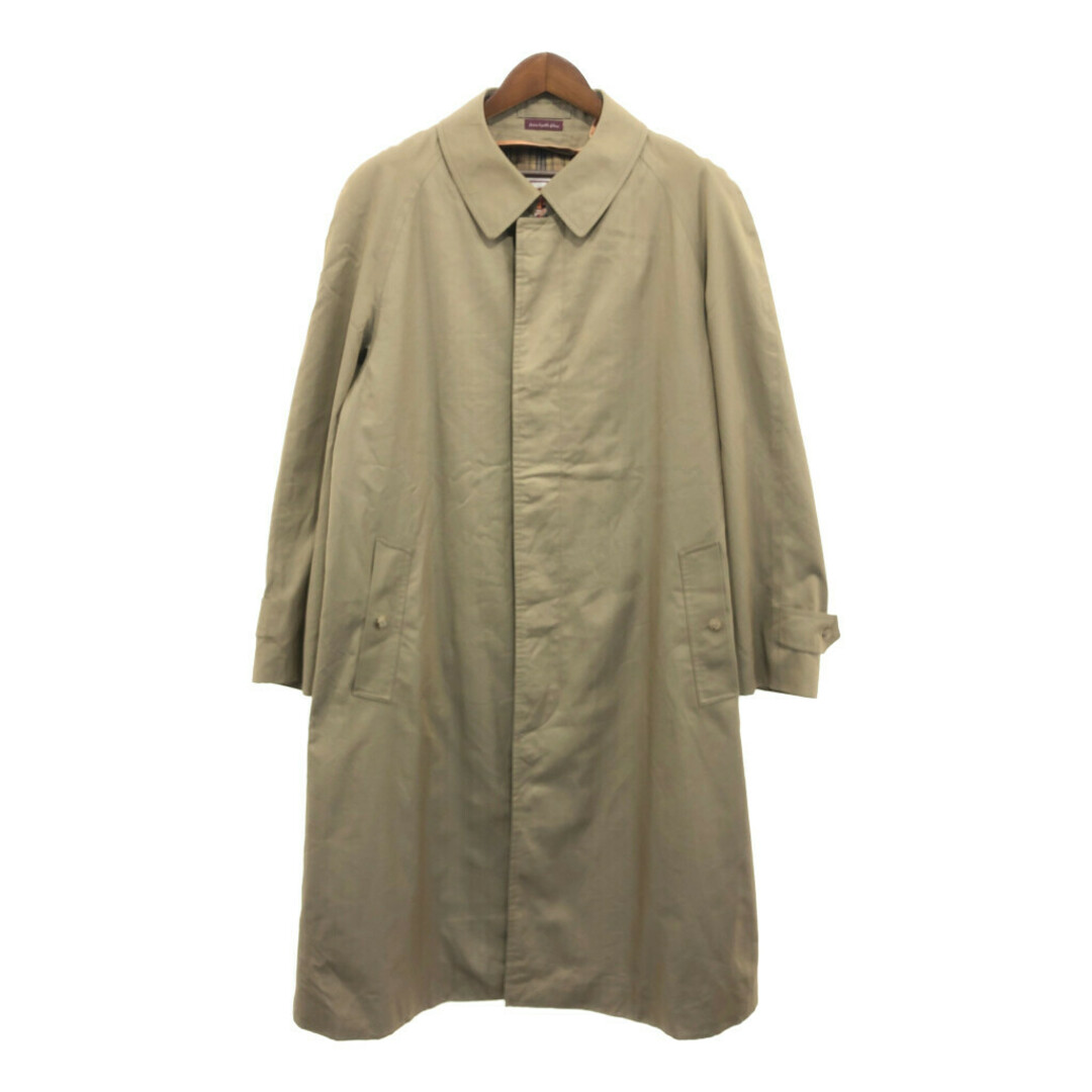 90年代 BARACUTA バラクータ ステンカラー コート カジュアル アウター ブラウン (メンズ 42 LONG) 中古 古着 P5440 メンズのジャケット/アウター(ステンカラーコート)の商品写真