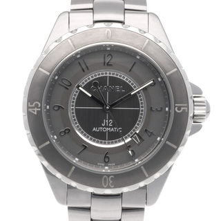 シャネル(CHANEL)のシャネル J12 腕時計 時計 チタン 自動巻き メンズ 1年保証 CHANEL  中古(腕時計(アナログ))