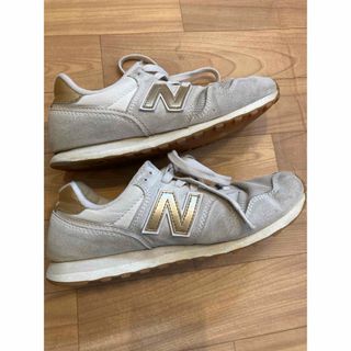 ニューバランス(New Balance)のニューバランス373　ホワイトゴールド 23.5㎝(スニーカー)