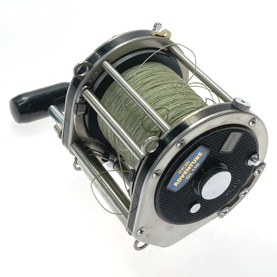 RYOBI】リョービ アドベンチャー80 adventure 青く リール RYOBI】リョービ アドベンチャー80 adventure 青く リール