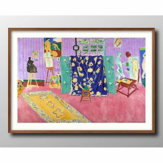 12951■A3アートポスター『アンリ・マティス』絵画　イラスト　マット (その他)