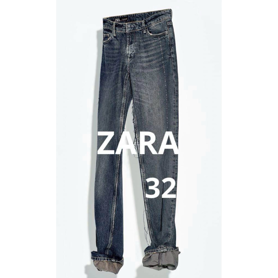 新品タグ付 ZARA デニムパンツ - パンツ