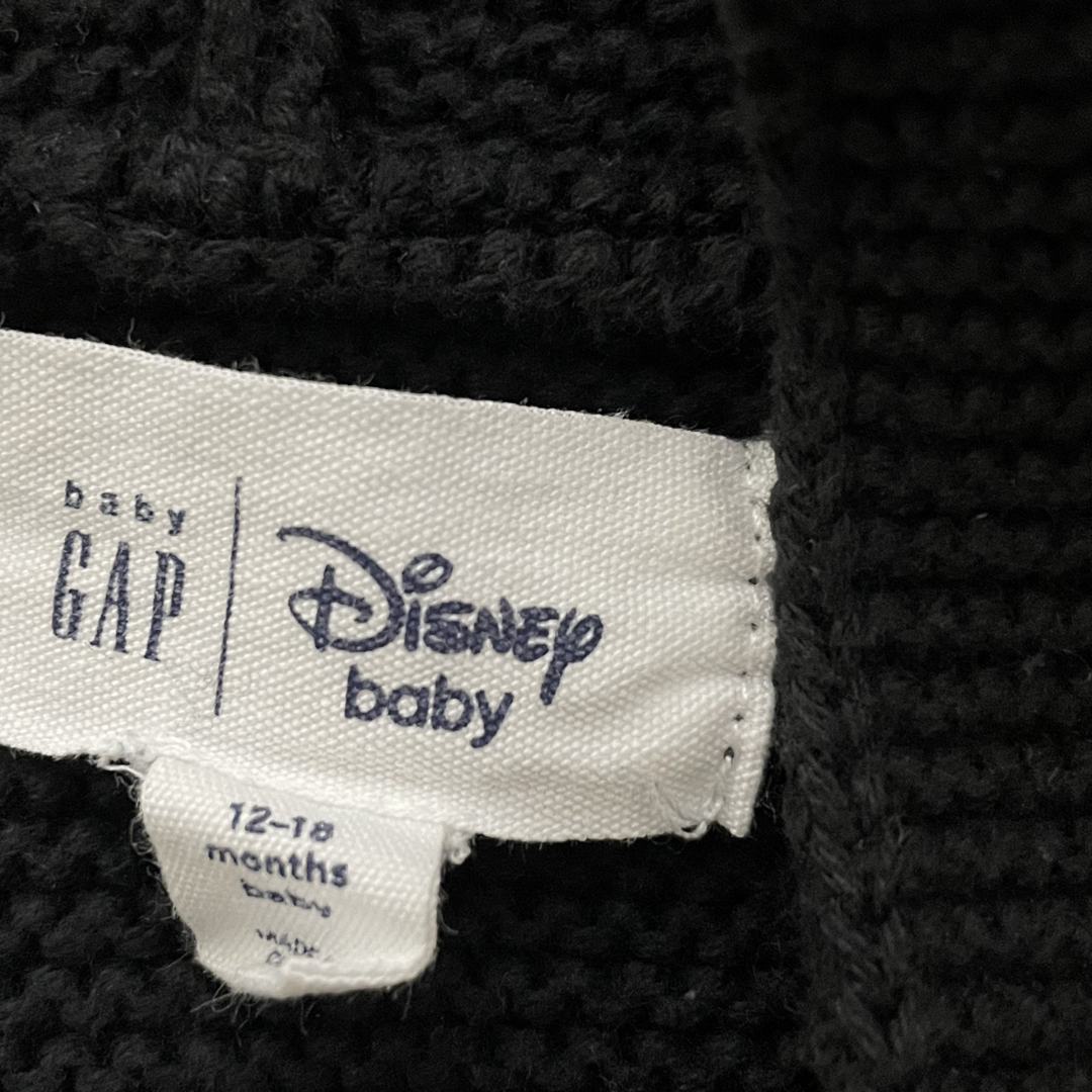 babyGAP(ベビーギャップ)のbaby gap ミニーちゃん2枚セット　カーディガンセーター キッズ/ベビー/マタニティのベビー服(~85cm)(カーディガン/ボレロ)の商品写真