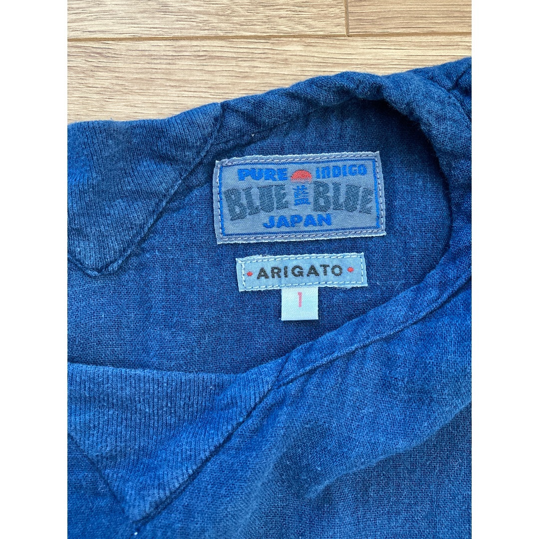 BLUE BLUE(ブルーブルー)のブルーブルージャパン BLUEBLUEJAPAN 二重ガーゼ クルタシャツ メンズのトップス(シャツ)の商品写真