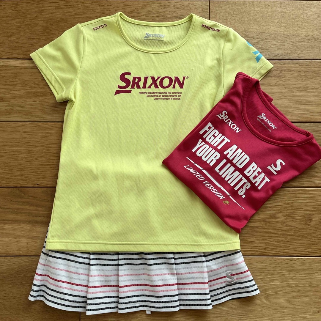 Srixon(スリクソン)の【SRIXON】スリクソンテニスウェア レディースセット スポーツ/アウトドアのテニス(ウェア)の商品写真