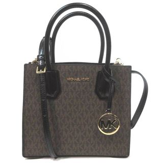 マイケルコース(Michael Kors)のマイケルコース ハンドバッグ 35H3GM9M2B ブラック×ブラウン系(ハンドバッグ)