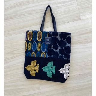 ミナペルホネン(mina perhonen)の美品minaperhonen toastbag piece(トートバッグ)