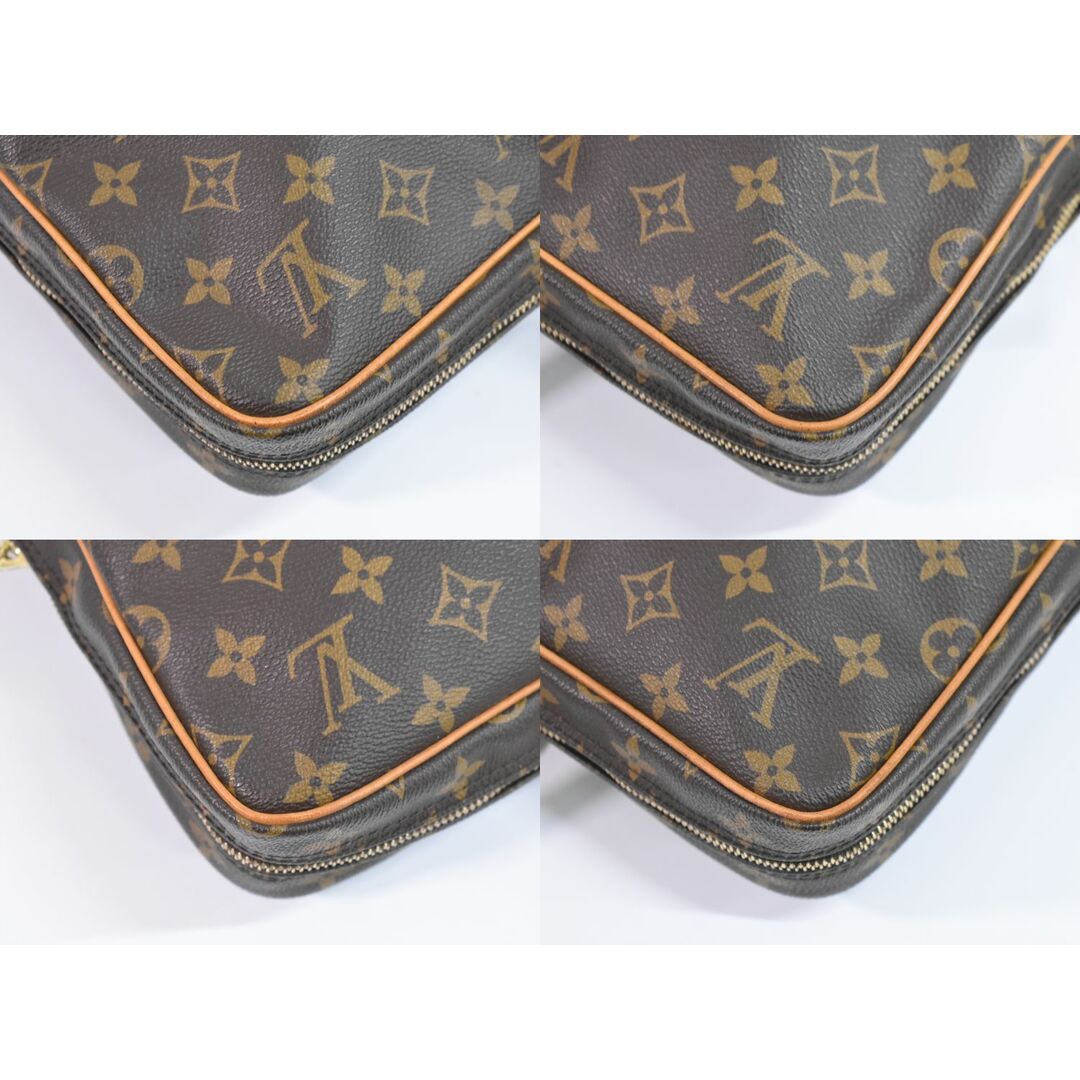 LOUIS VUITTON(ルイヴィトン)の本物 ルイヴィトン LOUIS VUITTON LV ポルトドキュマン ヴォワヤージュ モノグラム ビジネスバッグ ハンドバッグ ブラウン M53361 ビトン バッグ 中古	 メンズのバッグ(ビジネスバッグ)の商品写真