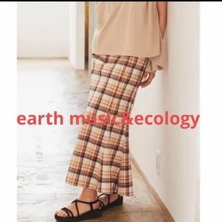 アースミュージックアンドエコロジー(earth music & ecology)のearth music&ecology スカート(ロングスカート)