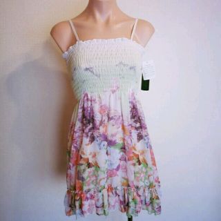 新品♡花柄ドレス(ナイトドレス)