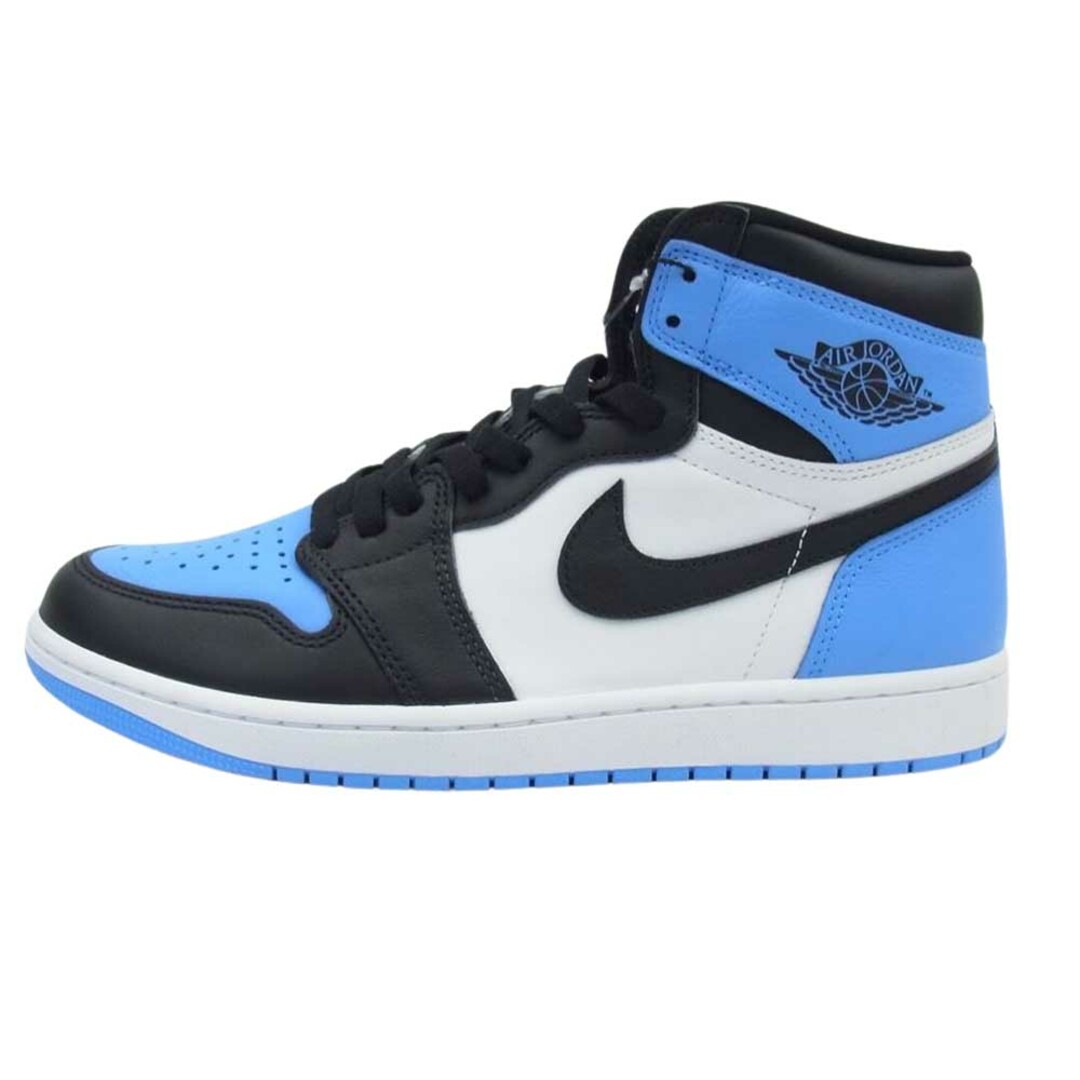 275cmアウトソールNIKE ナイキ スニーカー DZ5485-400 Air Jordan 1 エアジョーダン Retro High OG University Blue/UNC Toe レトロ ハイ オージー ユニバーシティブルー スニーカー ブルー系 27.5cm【新古品】【未使用】