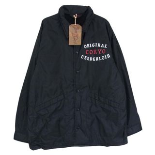 テンダーロイン(TENDERLOIN)のTENDERLOIN テンダーロイン 17AW 渋谷本店限定 NYLON COACH JKT OTT BLACK ナイロン コーチ ジャケット ブラック系 S【中古】(その他)