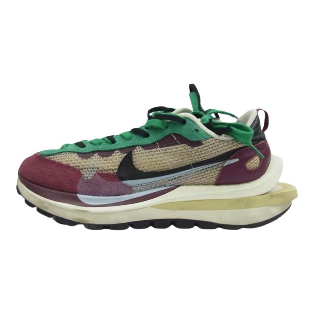 NIKE(ナイキ)のNIKE ナイキ スニーカー DD3035-200 × Sacai サカイ Vapor Waffle String Red Green ヴェイパー ワッフル ストリング レッド グリーン スニーカー マルチカラー系 29cm【中古】 メンズの靴/シューズ(スニーカー)の商品写真