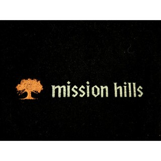 【未使用品】★ミッションヒルズ mission hills ゴルフコース★タオル(その他)
