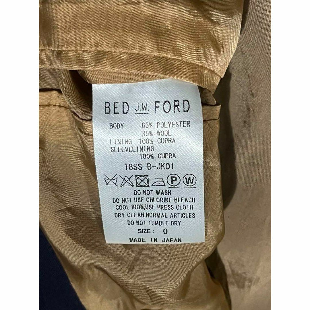 BED J.W. FORD(ベッドフォード)のBED J.W. FORD 18ss NO PRESSED JACKET メンズのジャケット/アウター(テーラードジャケット)の商品写真