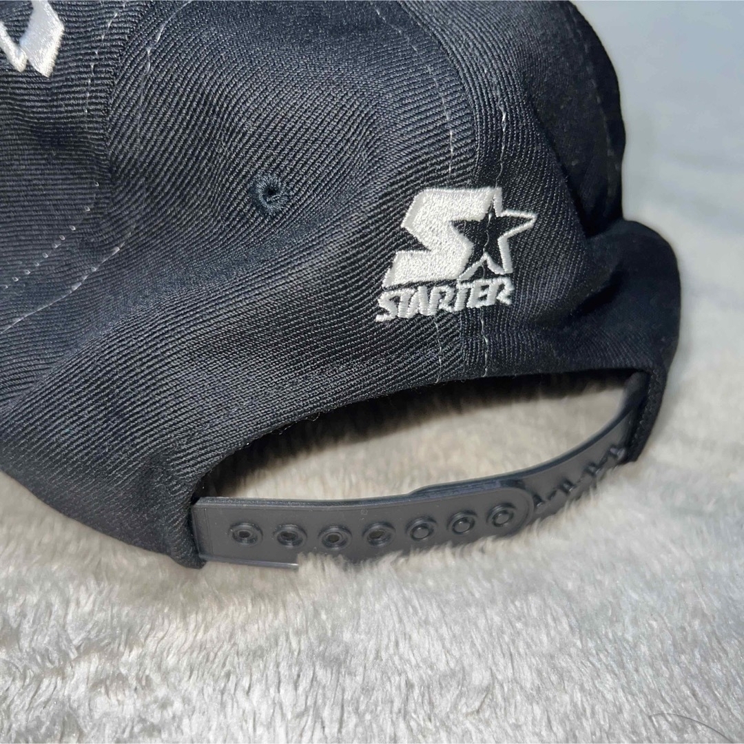 STARTER(スターター)の【デッドストック】1996 BULLS starter ビンテージ 90s メンズの帽子(キャップ)の商品写真