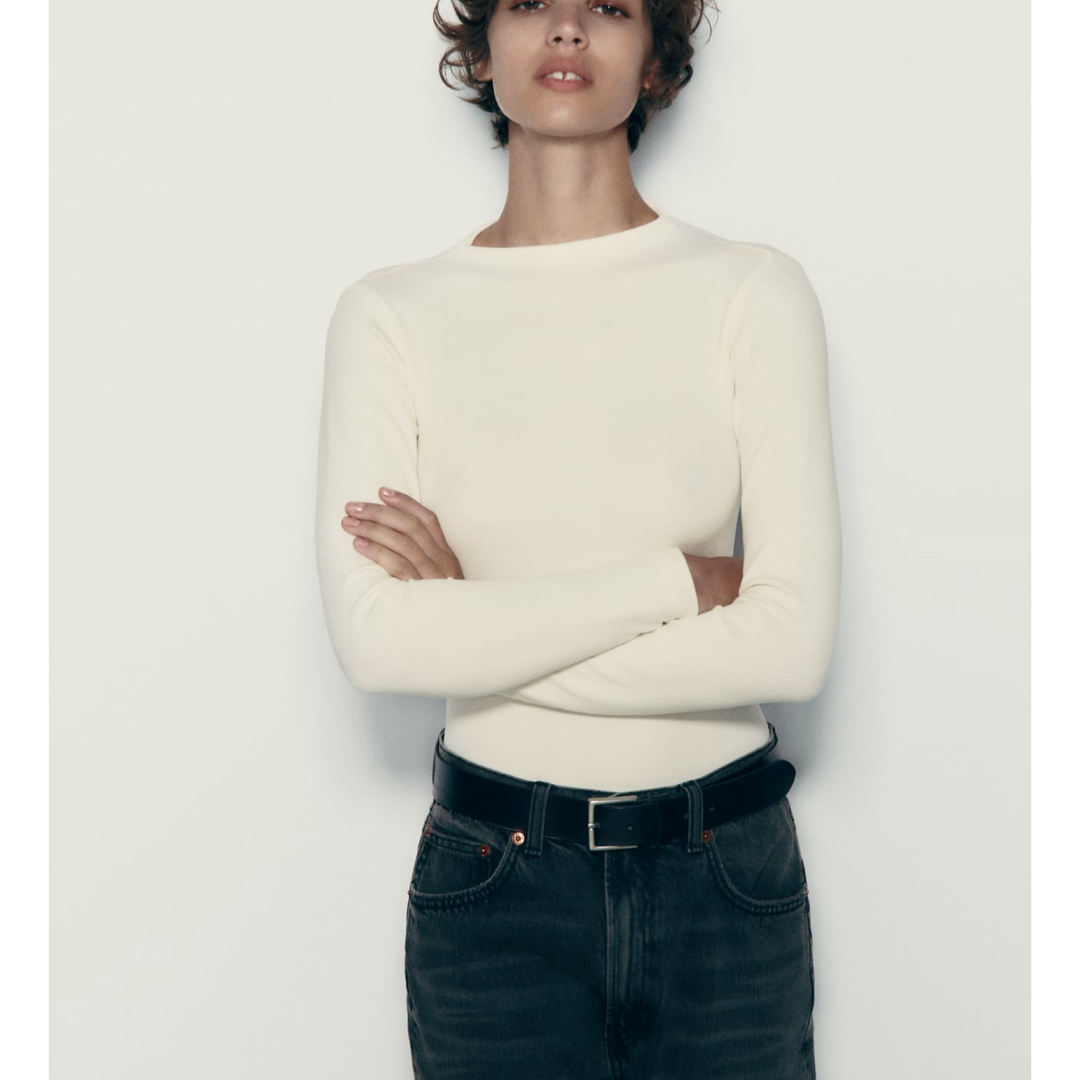 ZARA - ZARA シームレスボディスーツの通販 by vanilla's shop ZARA - ZARA シームレスボディスーツの通販 by vanilla's shop