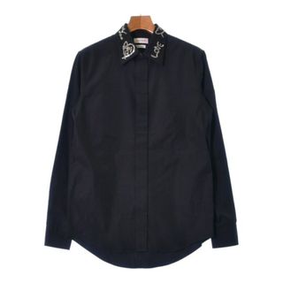 アレキサンダーマックイーン(Alexander McQueen)のALEXANDER MCQUEEN カジュアルシャツ 15(S位) 黒 【古着】【中古】(シャツ)