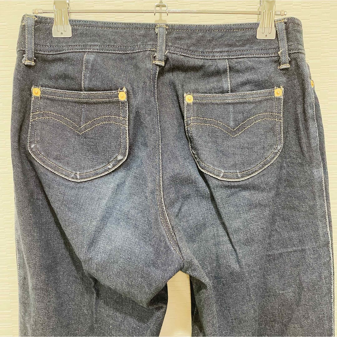 Pinky&Dianne(ピンキーアンドダイアン)の【Pinky&dianne jeans】デニム ジーンズ フレア M 濃紺 レディースのパンツ(デニム/ジーンズ)の商品写真