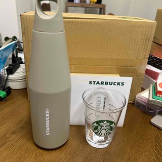 スターバックス(Starbucks)のスターバックス ステンレスボトル1080ml グラス付(タンブラー)