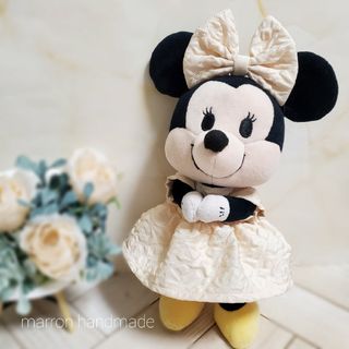 ディズニーぬいもーずコスチューム◎シンプルアイボリーワンピース♡(キャラクターグッズ)