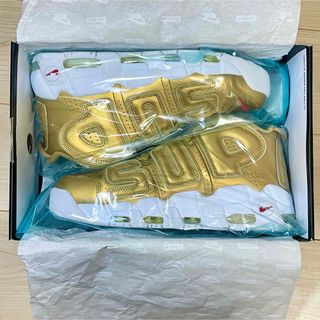 シュプリーム(Supreme)の【新品】Supreme NIKE AIR MORE UPTEMPO 29cm 金(スニーカー)