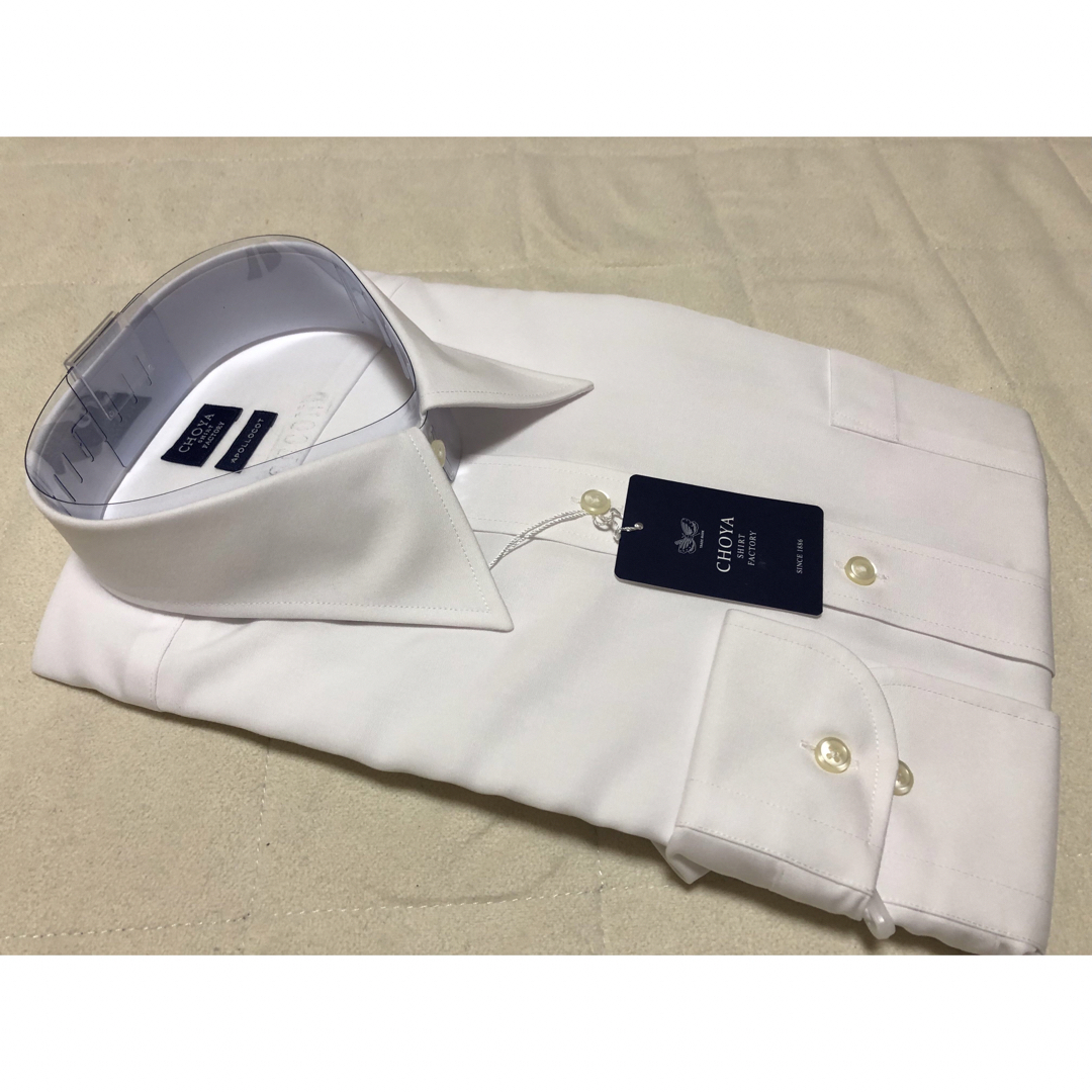 CHOYA SHIRT(チョーヤシャツ)のM536新品CHOYA長袖ワイシャツ綿100％40-76￥9130形態安定 メンズのトップス(シャツ)の商品写真