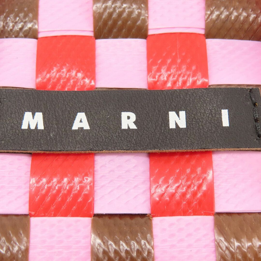 Marni(マルニ)のMARNI ロゴ ハンドバッグ PVC レディース レディースのバッグ(ハンドバッグ)の商品写真