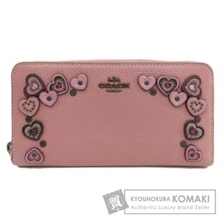 コーチ(COACH)のCOACH 29746 ハートモチーフ 長財布（小銭入れあり） レザー レディース(財布)