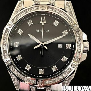 ブローバ(Bulova)の【超ゴージャス】BULOVA/ブローバ/メンズ腕時計/展示品特価/ブレスレット付(腕時計(アナログ))