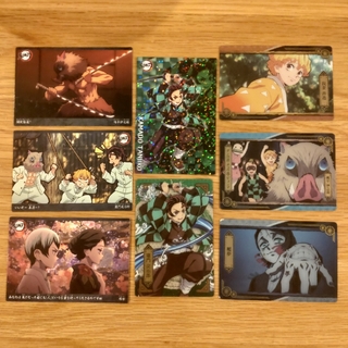鬼滅の刃　カード　8枚セット(カード)