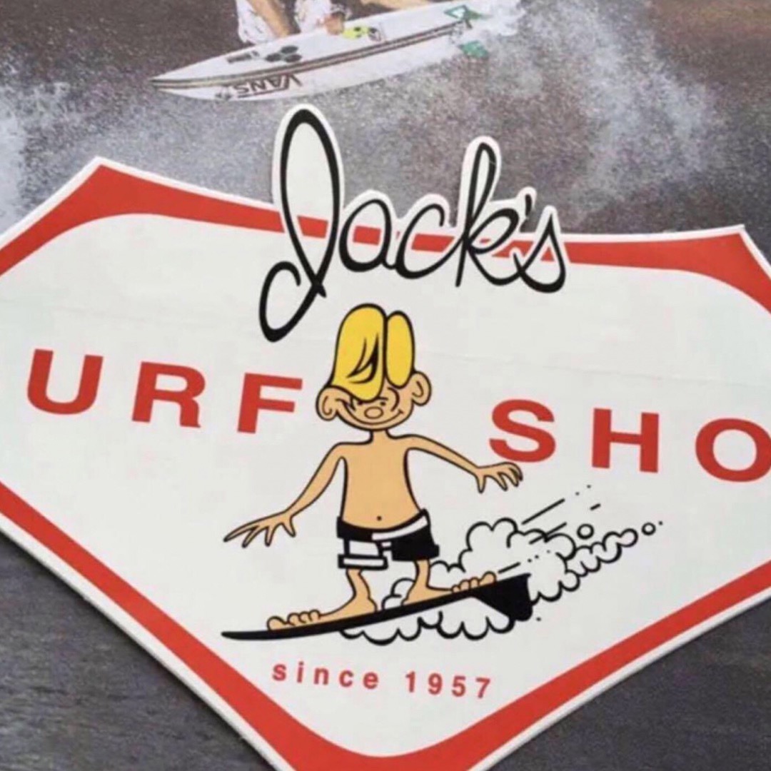 QUIKSILVER(クイックシルバー)のjacks ジャックスサーフ@ハンティントンUS限定surfboyステッカー スポーツ/アウトドアのスポーツ/アウトドア その他(サーフィン)の商品写真