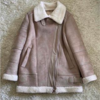 ザラ(ZARA)のZARA フェイクムートンコート(ムートンコート)