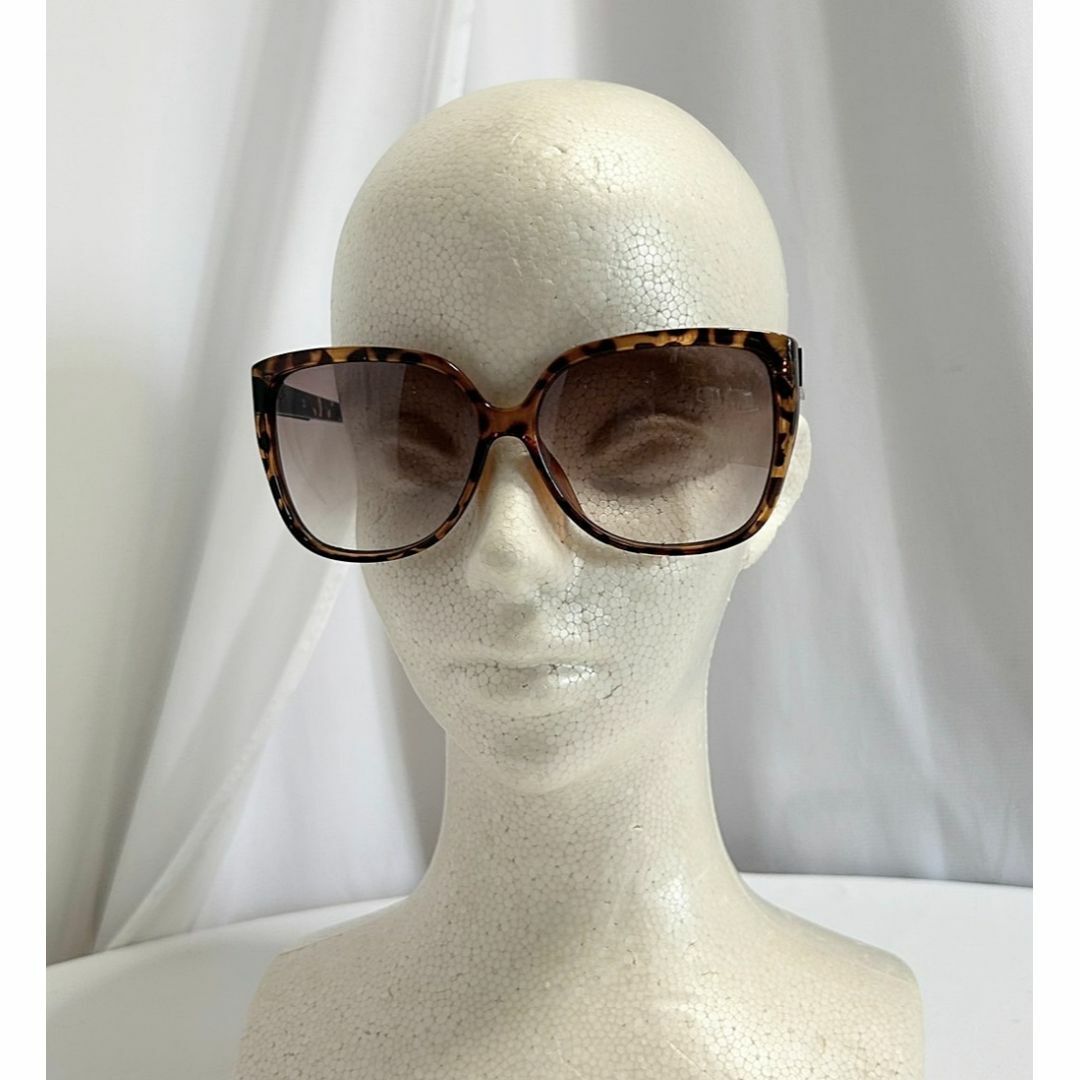 サングラス ヴィンテージデザイン プラスティックフレーム ブラウン レディースのファッション小物(サングラス/メガネ)の商品写真